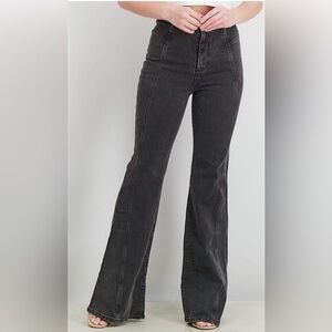 We The Free Black Flare Jeans